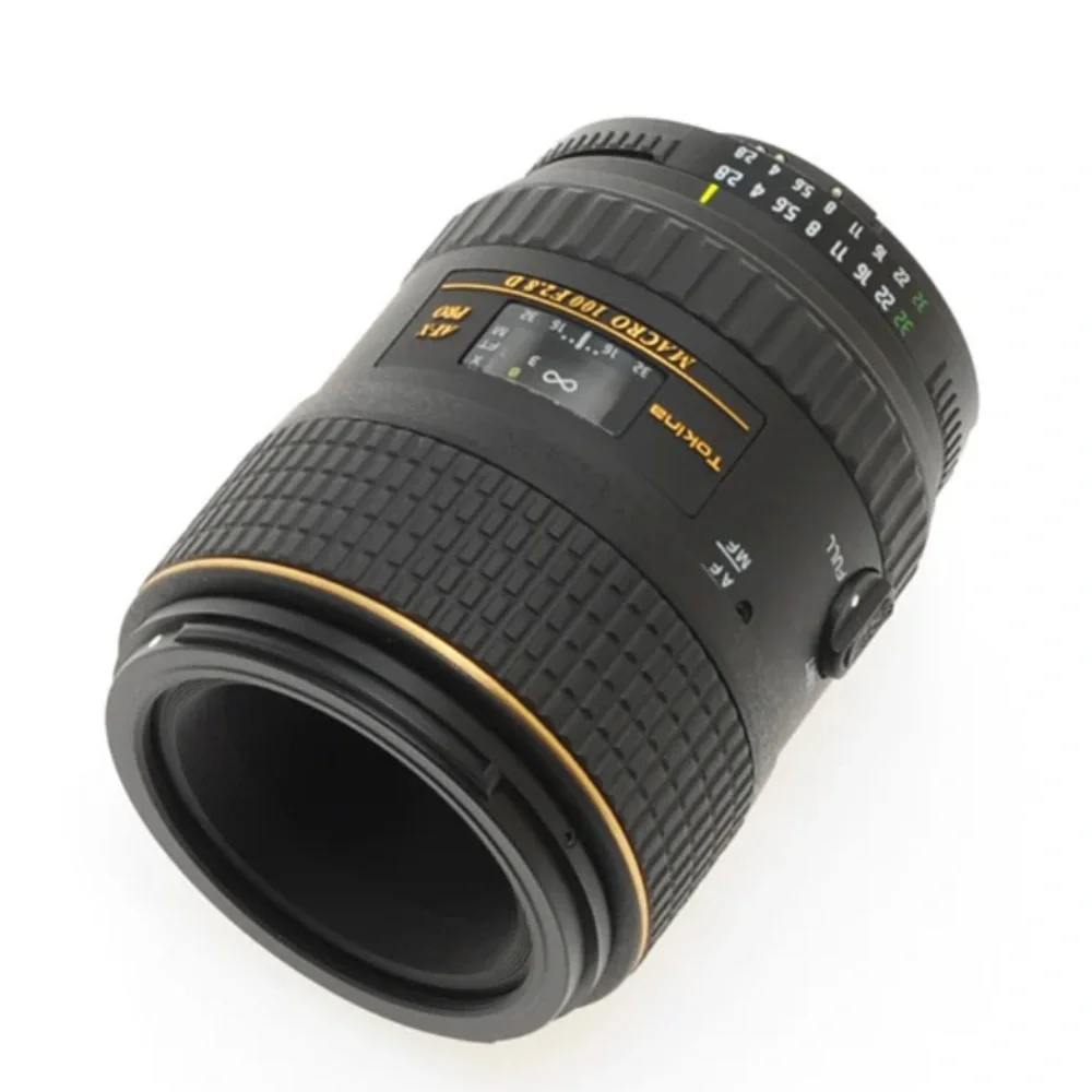 Tokina AT-X Pro 100mm f2.8 D Macro Lens for Nikon AF-D